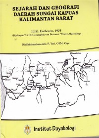 Image of Sejarah dan geografi daerah ungai Kapuas Kalimantan Barat