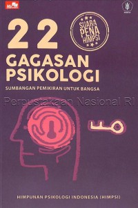 Image of 22 gagasan psikologi : sumbangan pemikiran untuk bangsa