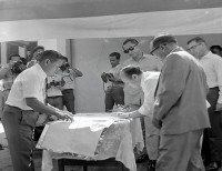 Image of 10 Djuni 1972 peresmian Pusat Kesehatan Masjarakat di Complex St. Carolus oleh Bay Ali