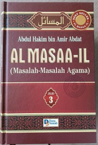 Image of Al-Masaa-il: Masalah-Masalah Agama = Jilid 3
