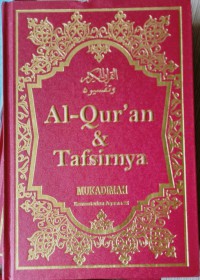 Image of Al-Qur'an & Tafsirnya: Mukadimah