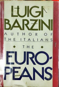 Image of AUTHOR OF THE ITALIANS THE EURO PEANS