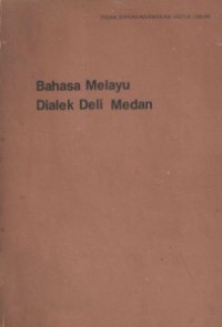 Image of Bahasa melayu dialek deli medan