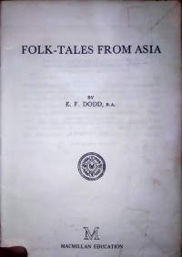 Image of FOLK TALES FROM ASIA