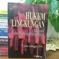 Image of Hukum lingkungan : masalah dan penanggulangannya