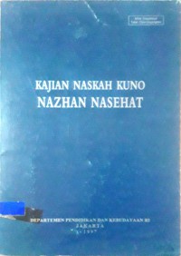 Image of Kajian Naskah Kuno Nazhan Nasehat