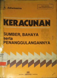Image of KERACUNAN SUMBER, BAHAYA SERTA PENANGGULANGANNYA