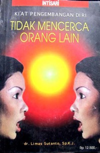 Image of Kiat Pengembangan Diri Tidak Mencerca Orang Lain