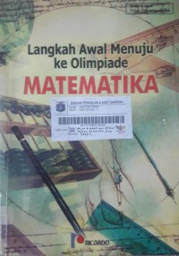Image of Langkah awal menuju ke olimpiade matematika