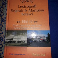 Image of LEXICOGRAFI SEJARAH MANUSIA & BETAWI
