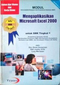 Image of Mengaplikasikan Microsoft Excel 2000