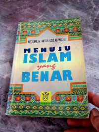 Image of Menuju islam yang benar