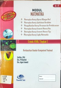 Image of MODUL MATEMATIKA