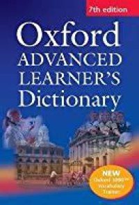 Image of Oxford advanced learner's dictionary