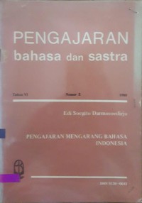 Image of Pengajaran mengarang bahasa Indonesia