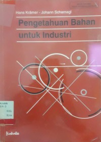 Image of Pengetahuan bahan untuk industri