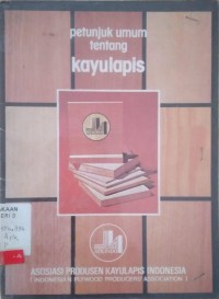 Image of Petunjuk umum tentang kayulapis
