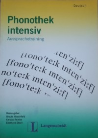 Image of Phonothek intensiv : aussprachetraining