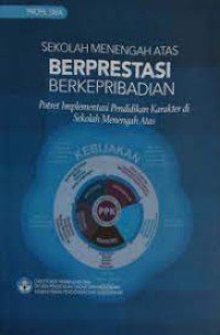 Image of Profil SMA : Sekolah Menengah Atas Berprestasi Berkepribadian