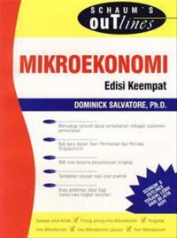 Image of Schaum's outlines : mikroekonomi