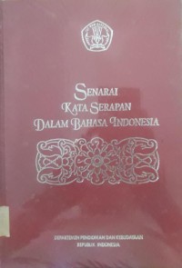 Image of Senarai kata serapan dalam bahasa Indonesia