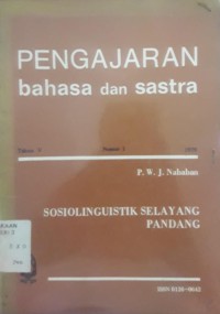 Image of Sosiolinguistik selayang pandang