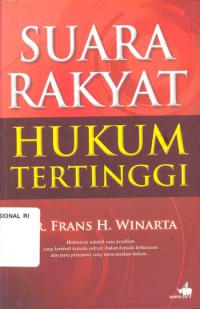 Image of Suara Rakyat Hukum Tertinggi
