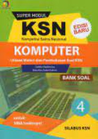 Image of Super Modul KSN SMA Bank Soal Komputer