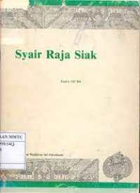 Image of Syair Raja Siak