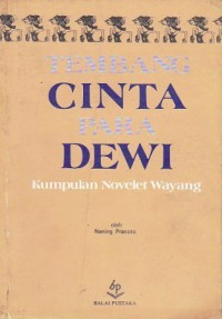 Image of Tembang Cinta Para Dewi : Kumpulan Novelet Wayang