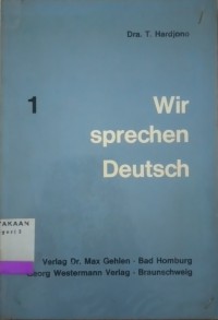 Image of Wir Sprechen Deutsch 1 : sprachbuch fur die oberschulen